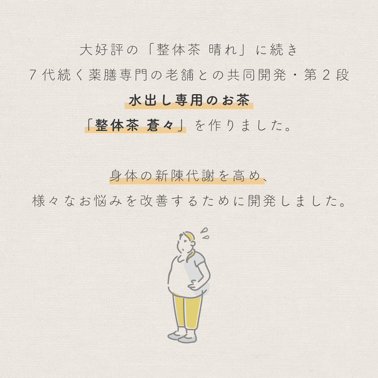 水出し専用　整体茶蒼々　28袋